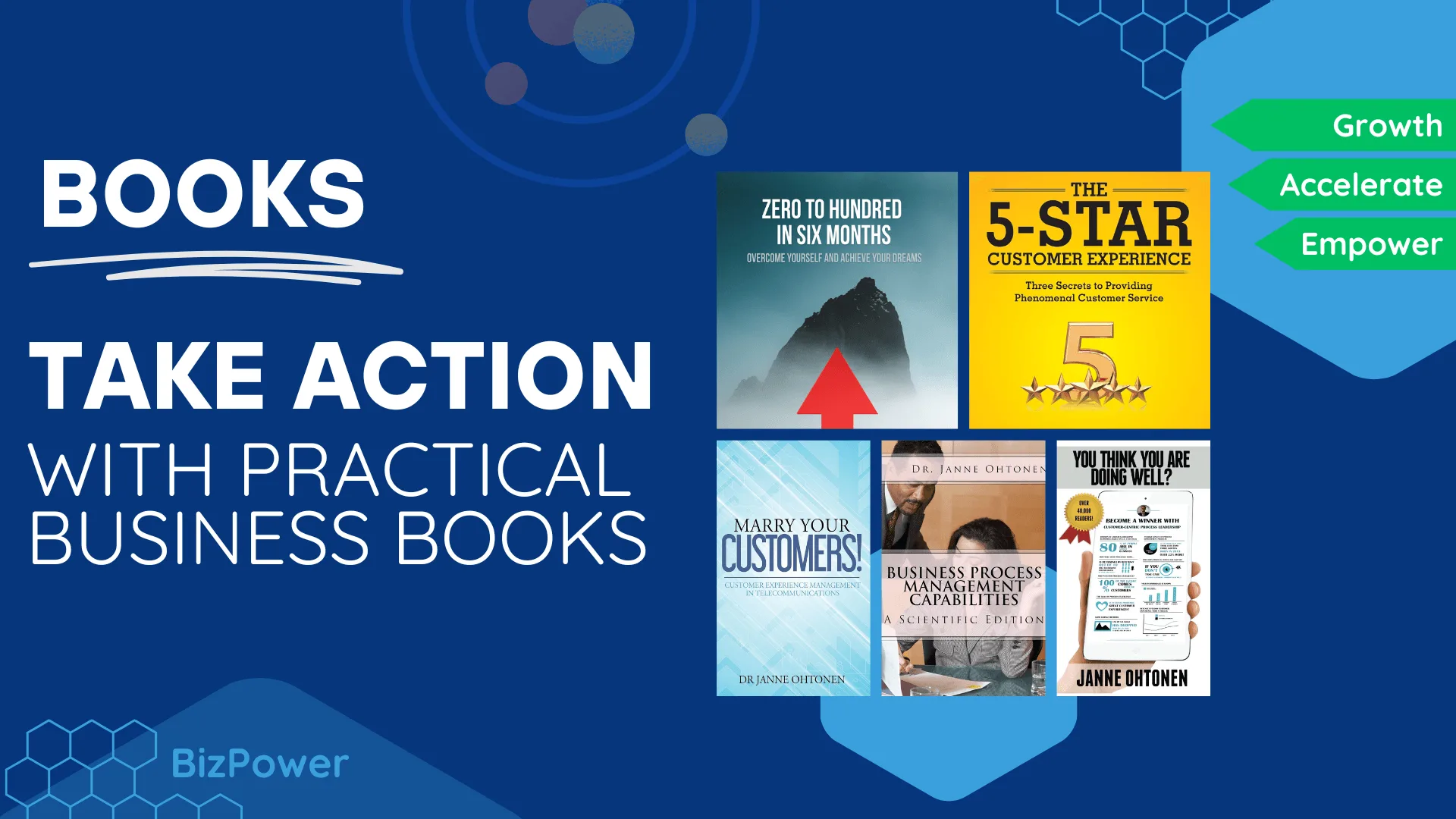 Take action with practical business books